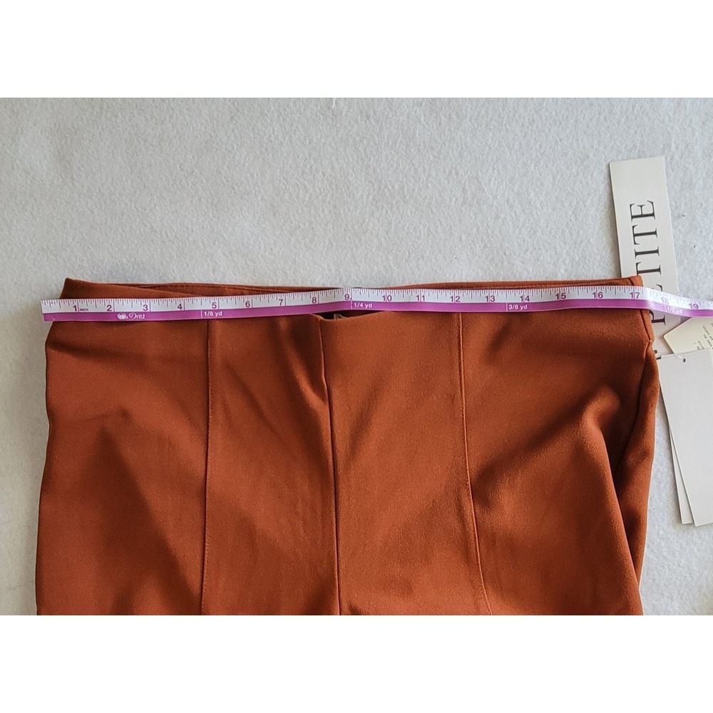 Women's Retrology Size Large Petite Autumn Rust Orange Barely Boot Pull On... - Picture 4 of 11